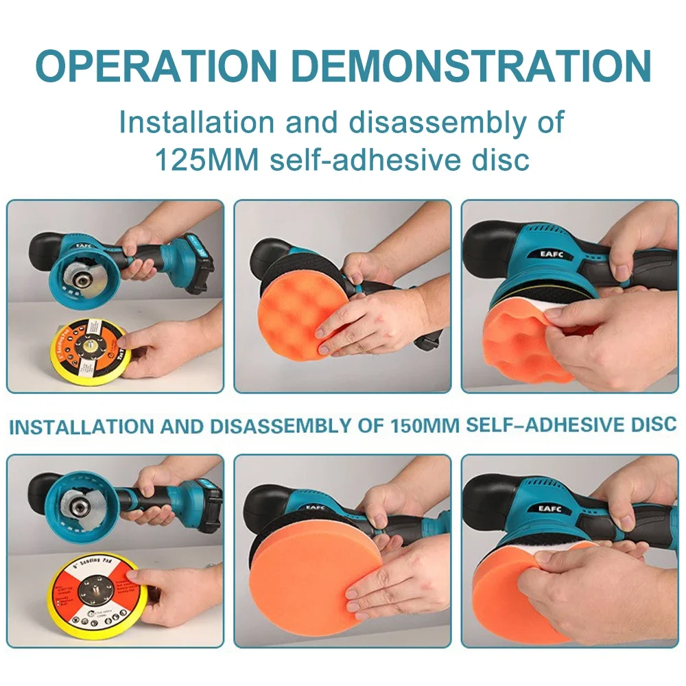 21V Cordless Polisher 6