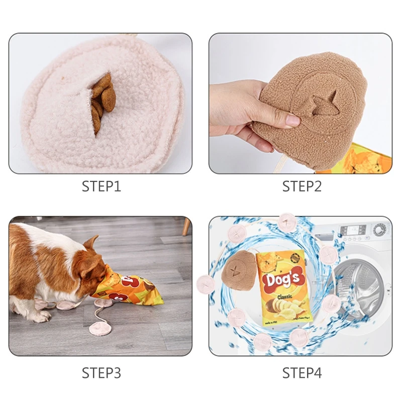 Wiueurtly Dog Toy Snuff Toy Sniffing Toy Dog Intelligence Toy for