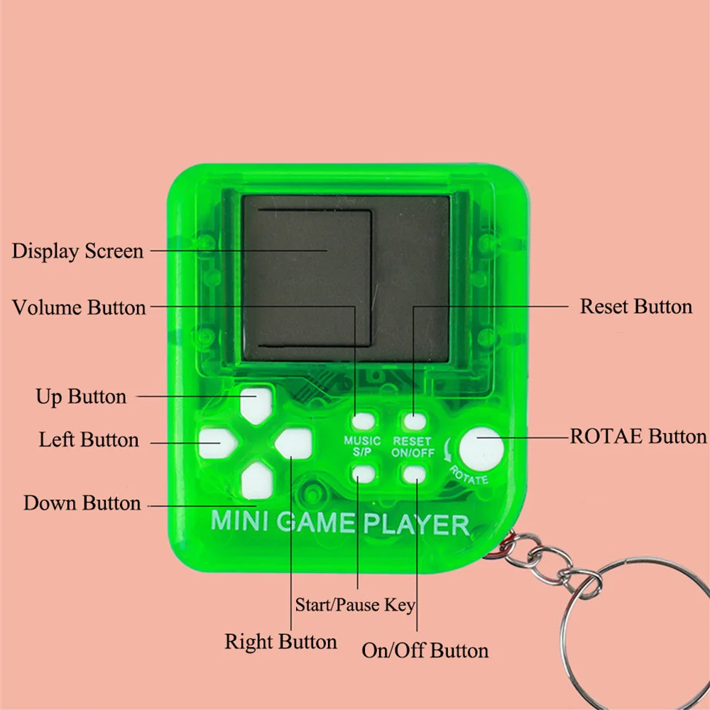 Retro Mini Handheld Game Console - Classic Portable Gaming Device