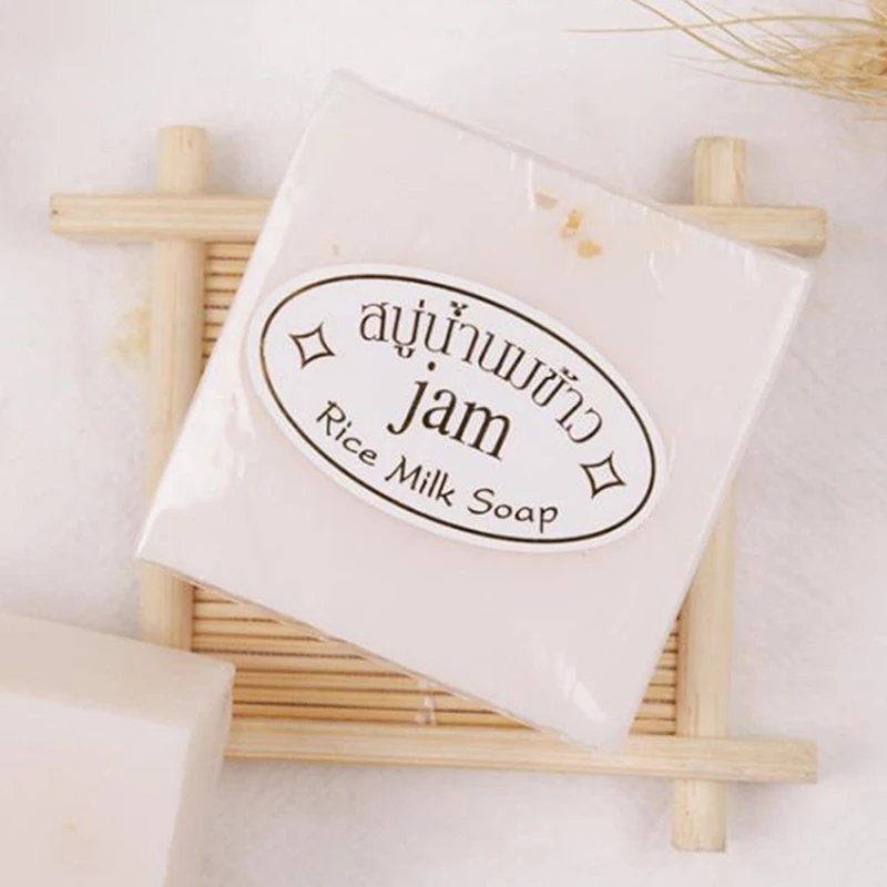 Thailand Jam Rice Milk Soap Original Handmade Soap Rice Milk Whitening