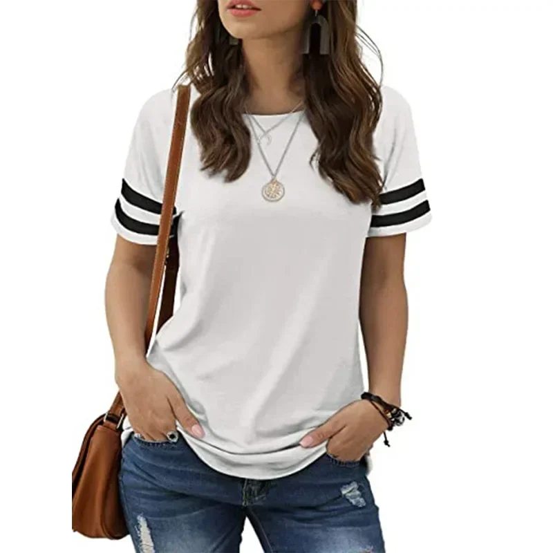 

2022 Summer loose pregnant women's T-shirt V-neck top women GRAY22