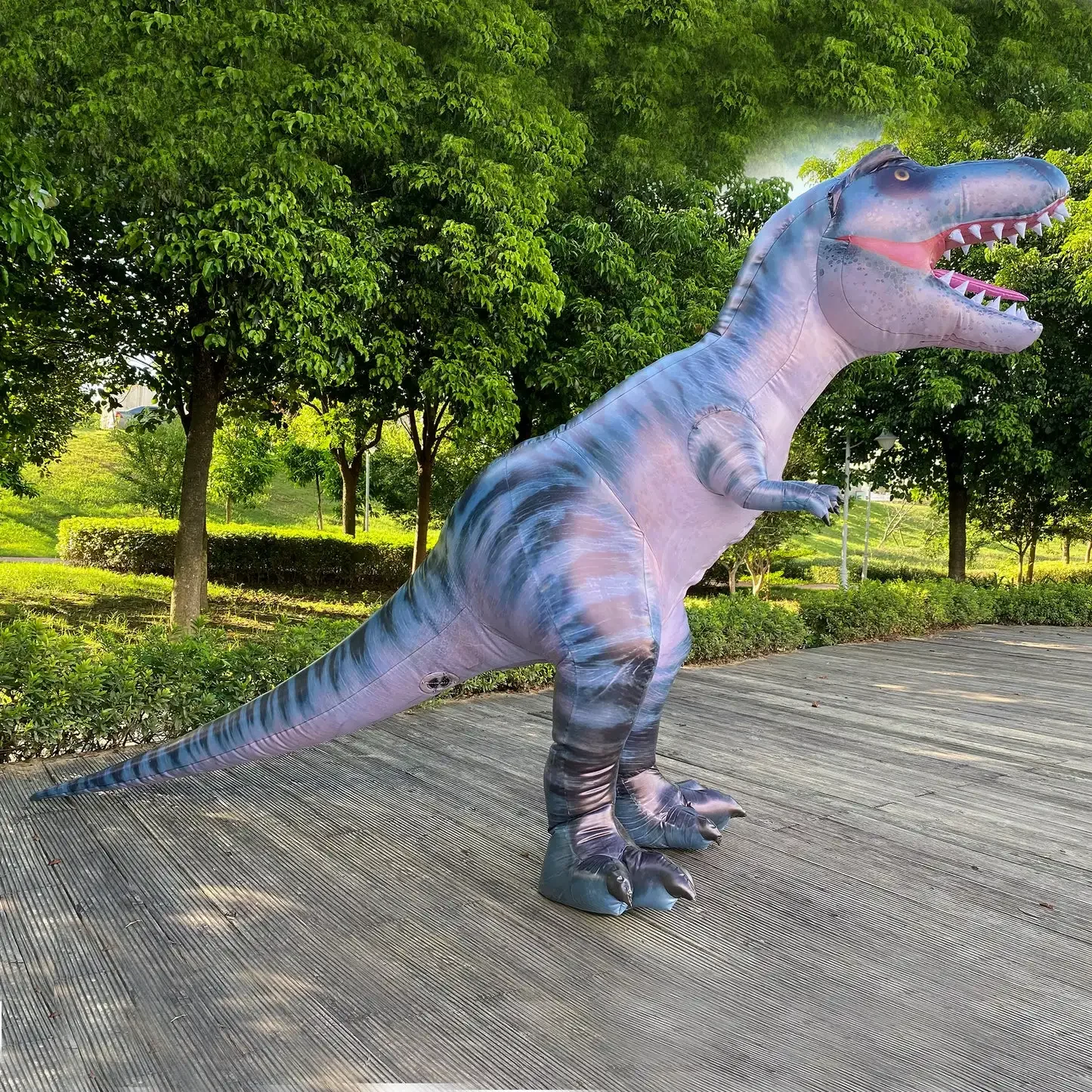 New Inflatable Realistic Tyrannosaurus Rex Inflatable Costume for