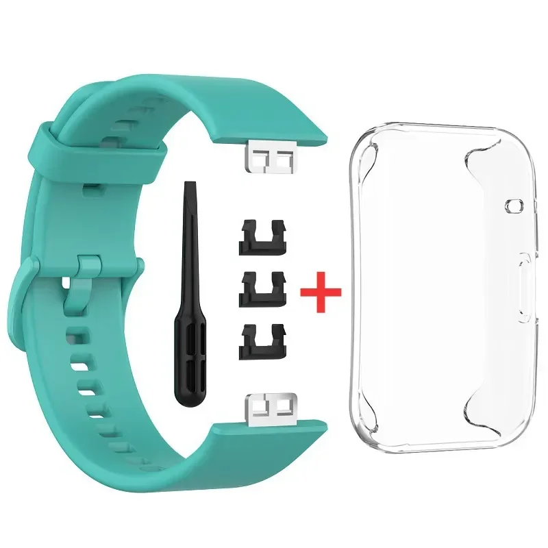 Durable TPU Case with Silicone Band for Watch Fit Accessories