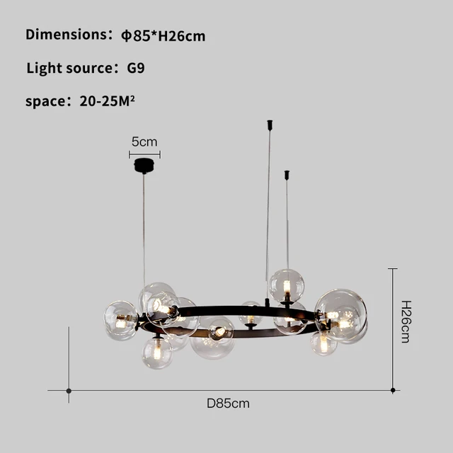 D85cm 15Lights