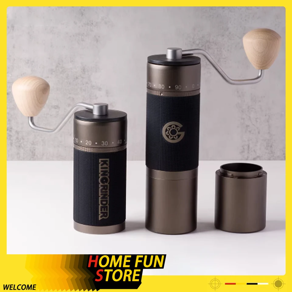IN Stock Kingrinder K6/K7 Coffee Bean Hand Grinder Stainless Steel