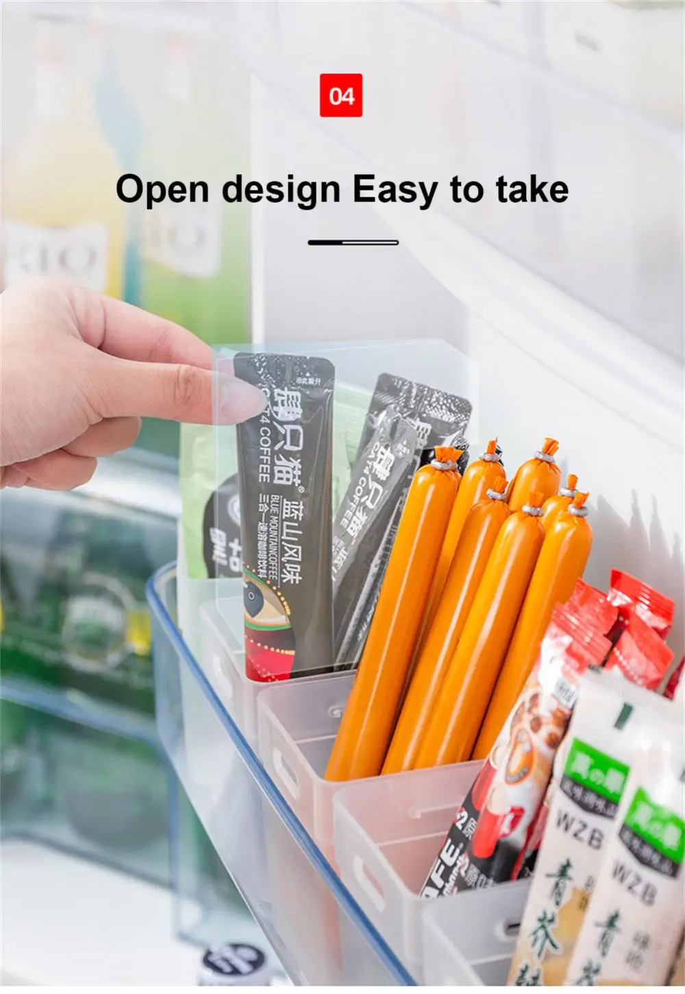 Mini Fridge Organizer 600D Oxford Double Side Caddy Organizer with 12  Pockets 53.9 ×12.8 Inches Dorm Office Over the Fridge - AliExpress