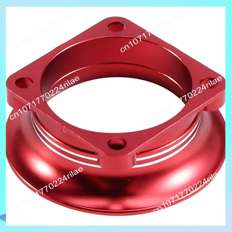 A17Z 금속 Beadlock 휠 Beadlock 휠 림 고무 타이어 고무 타이어 세트 30X30mm, HSP/HPI RC 자동차 용 빨간색
