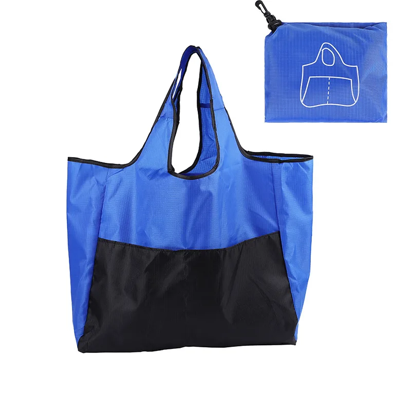 Eco-Friendly Large Foldable Tote Bag for Shopping, Picnic, and Beach Toy Storage