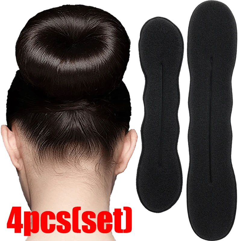 

Sponge Hair Styling Tool Plastic Loop Curly Hair Maker Hair Scrunchie Headband Twist Donut Bun Curler Hairbands Hairstyle Tools