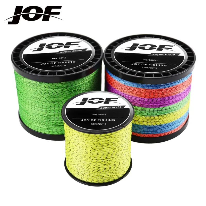 

JOF Fishing Accessories Japanese Durable Smooth Multifilament Line 8 Strands Fly Carp 500M Saltwater Floating Line Cord
