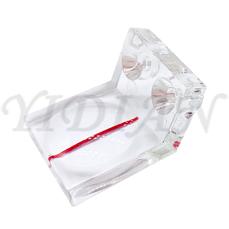 5 Pcs 38*24.5*8 Magnifying Glass Magnifying Lens 45*31*8mm for Sliding Table Saw Sliding woodworking machince