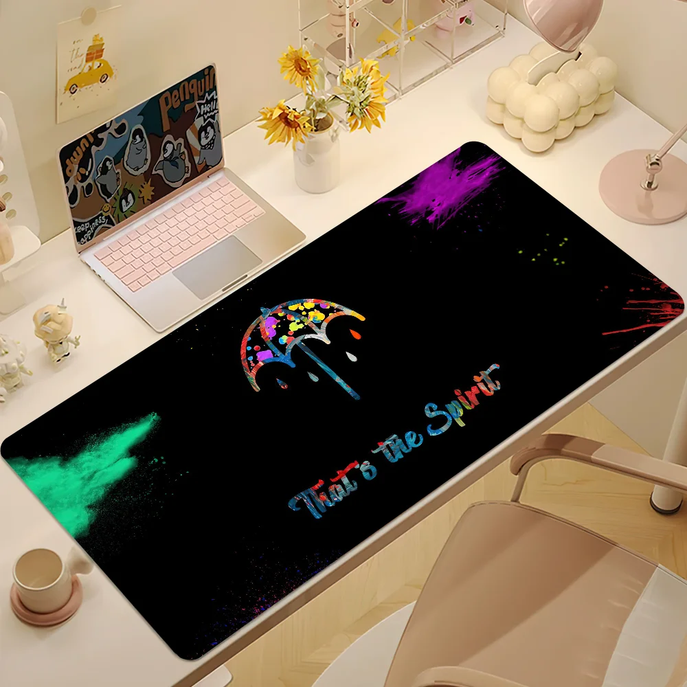 Rock Band B-Bring Me The H-Horizon Mouse Pad Gaming Accessories Protector Office Laptop Gamer Cabinet Non Slip 4