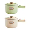 Electric Pots Nonstick Portable Multifunctional Dry 2 Gear 1.6L Electric Rice Cooker for Fry Ramen Steak Soup Oatmeal 2