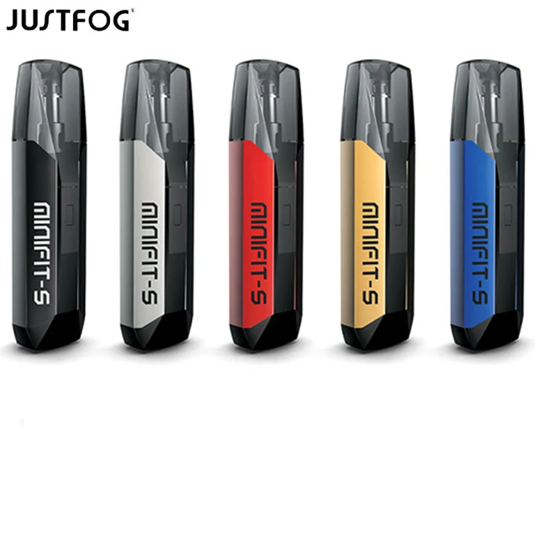 Buon Prezzo 5 Pezzi Originale Justfog Minifit S Kit Vape 12W 0.8Ohm Mesh Coil 1.9Ml Pod Capacità 420Mah Batteria Vape Pen Vaporizzatore