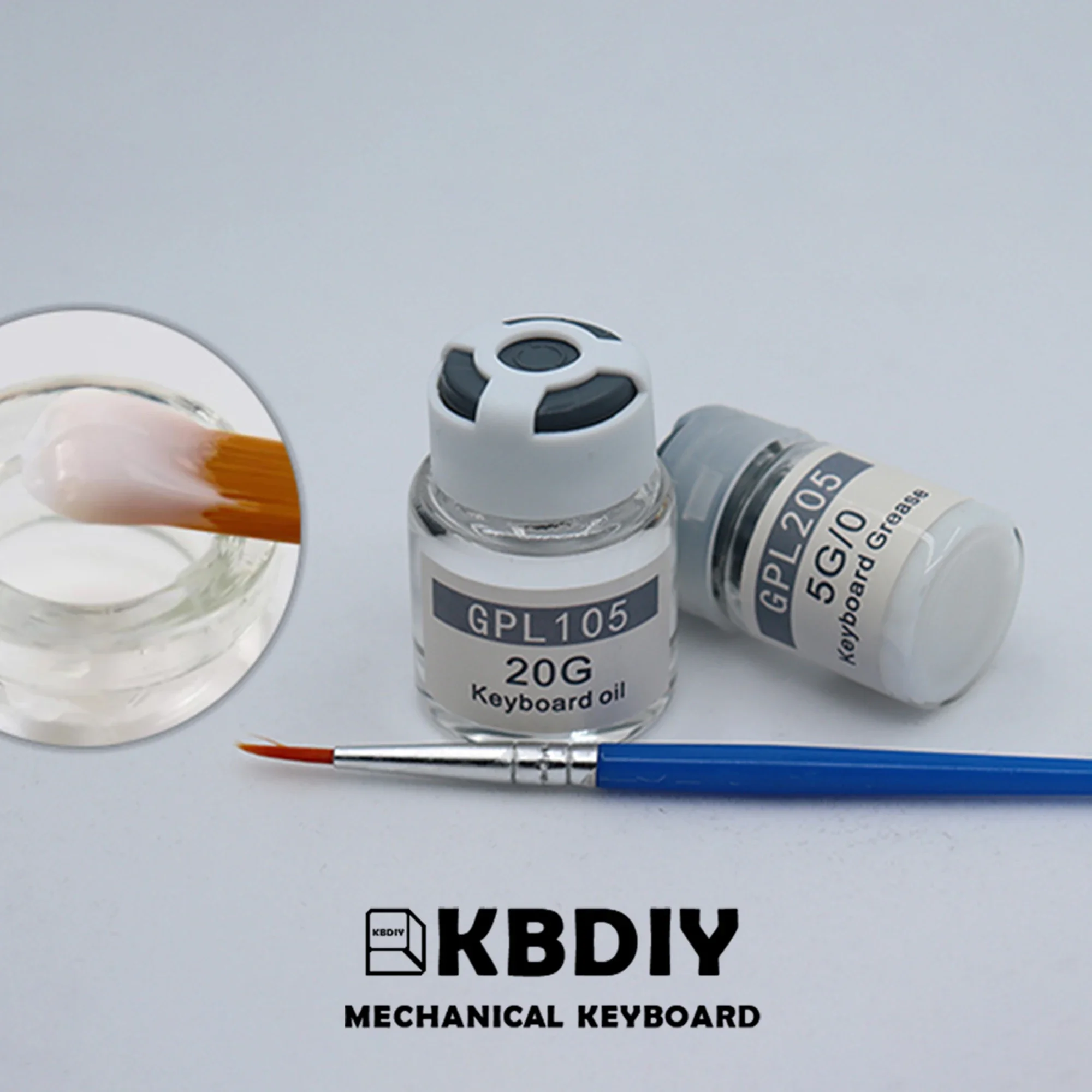 KBDiy 키보드 스위치 윤활 윤활 키트, 윤활유 오일 안정기, GPL 205g0 105 205 G0 G00 xht bdz 3203 3204