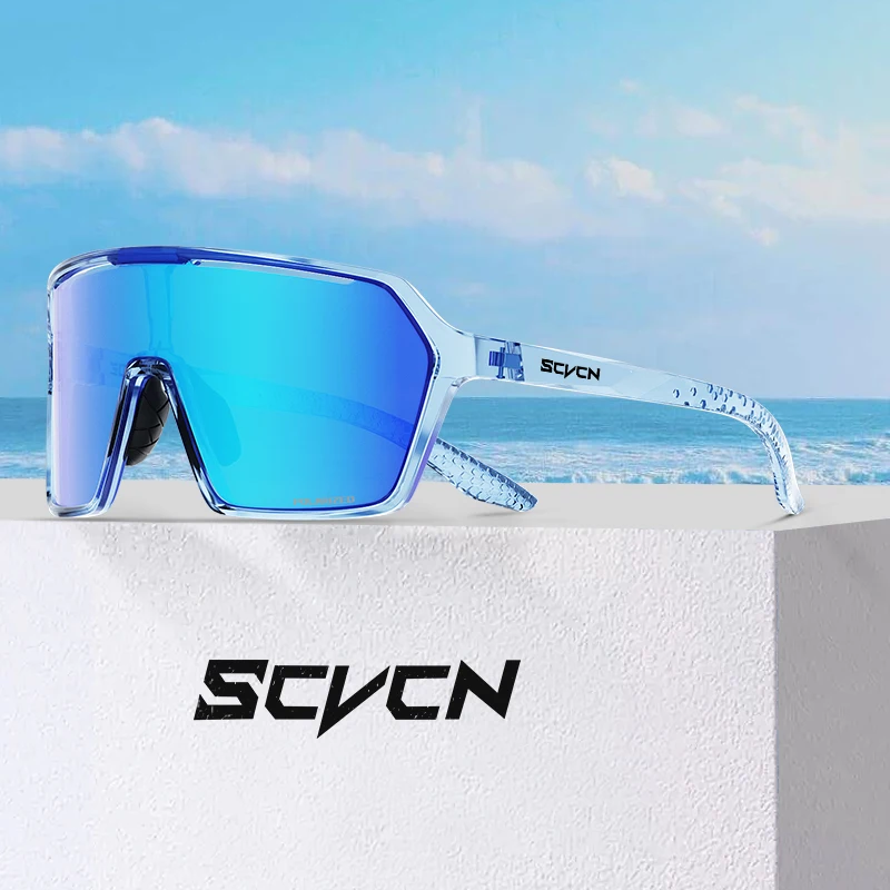 Photochromic UV400 Cycling Sunglasses for Men - Sports, Mountain Bike & Road Bicycle Eyewear