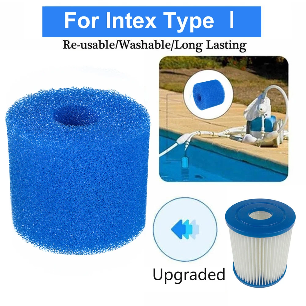 

1 Pc Pool Filter Sponge For Intex Type I/II/VI/D Washable Reusable Swimming Pool Filter Foam Sponge Outdoor Hot Tubs Parts