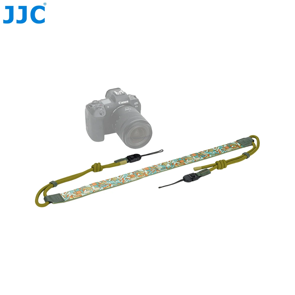JJC Universeller Weicher PU-Leder Mode-Nackengurt Schultergurt mit Schnellverschluss-Design für Spiegellose DSLR-Kameras – Detail 10