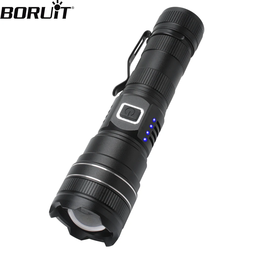 

Фонарики BORUiT P70 яркие, лм, 5 режимов