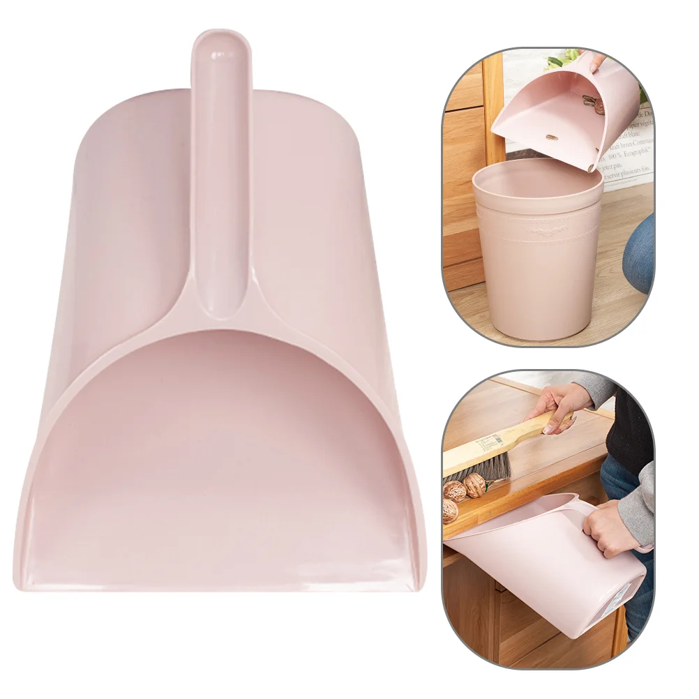 

2 Pcs Dustpan Garbage for Home Practical Trash Desktop Pans Plastic Creative Only