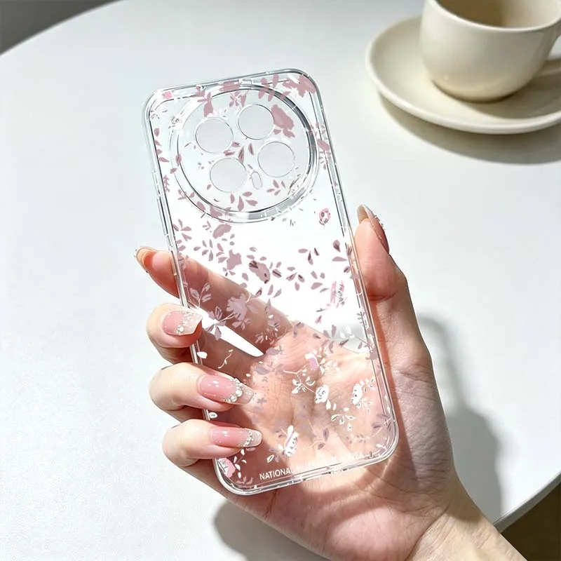 Elegant Floral Grass Phone Case Cover