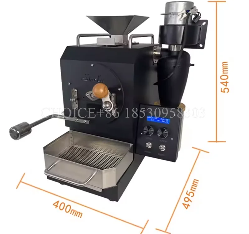 Description Picture 6 of itemElectric Heating Colombia Coffee Beans Roaster Vietnam Coffee Bean Roasting Machine Coffee Roasted Bean Production Machine