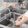 VEVOR Electric Meat Grinder, 9 Lbs/Min Capacity w/ Blade, Grinding Plate, Sausage Maker, Stainless Steel Commercial Meat Mincer 6