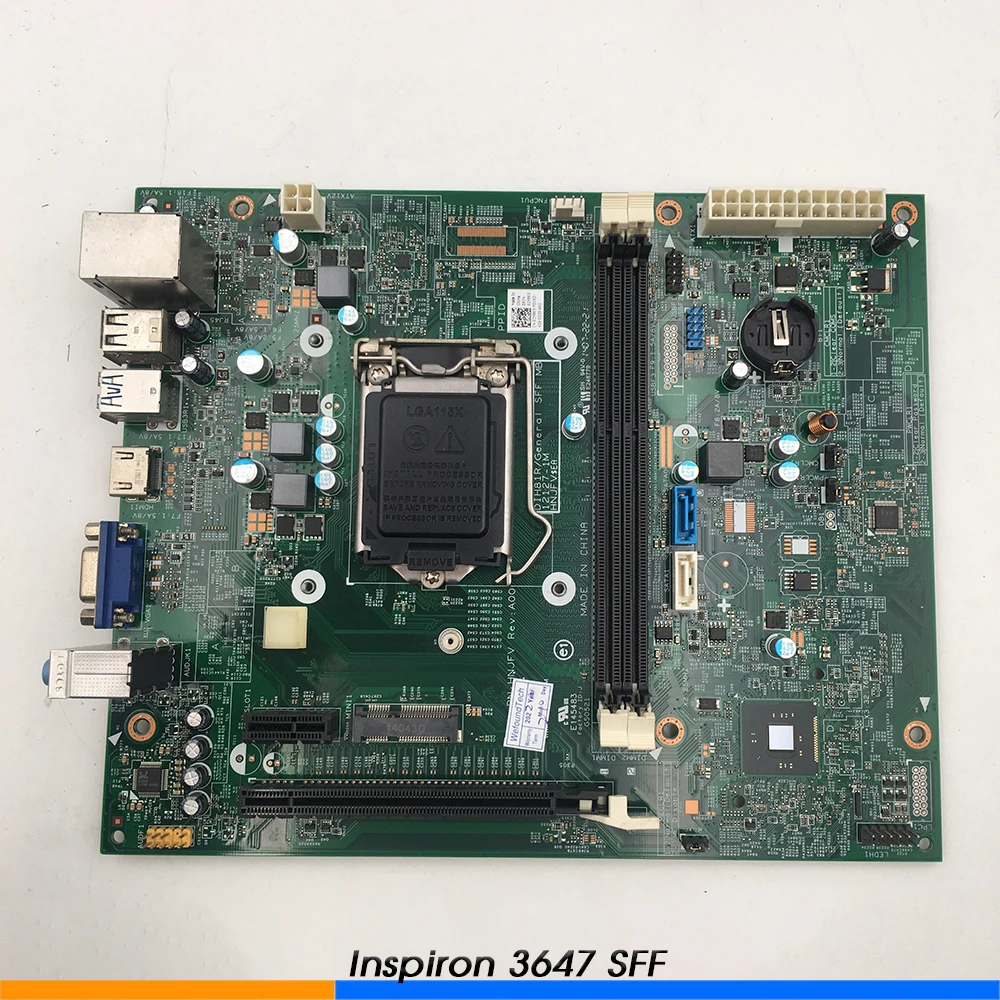 Desktop PC Motherboard For DELL Inspiron 3647 SFF 2YRK5 02YRK5 DIH81R LGA1150 DDR3 Mainboard 2 Desktop PC Motherboard For DELL Inspiron 3647 SFF 2YRK5 02YRK5 DIH81R LGA1150 DDR3 Mainboard