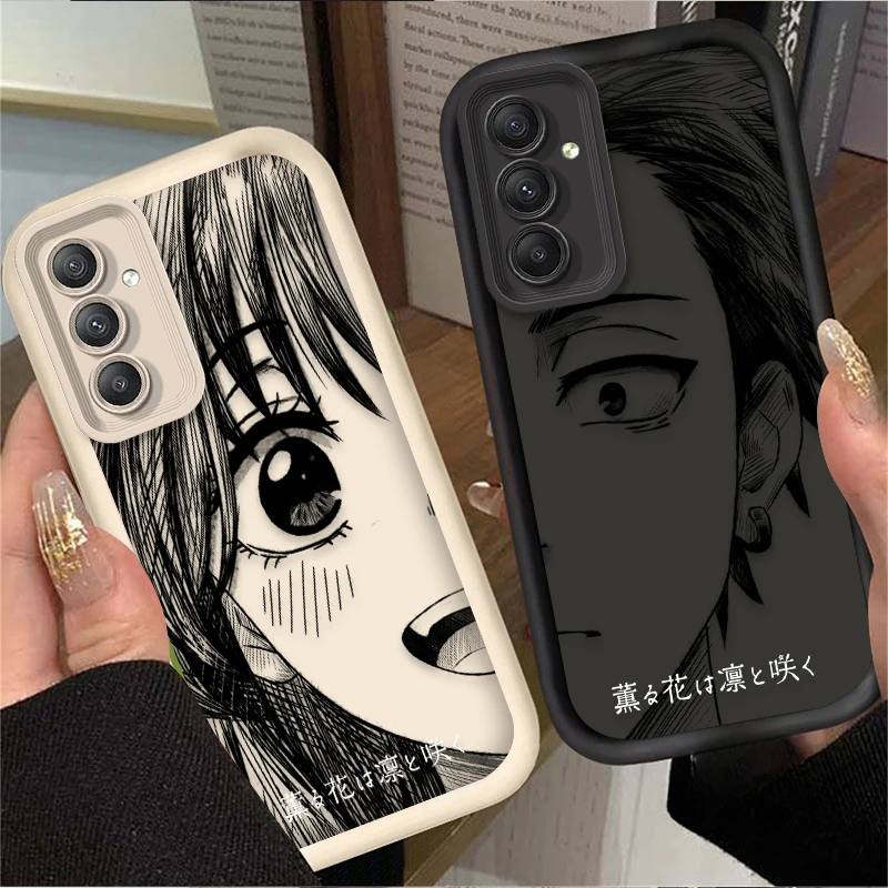 Charming Anime-Inspired Kaoruko and Rintarou Phone Case