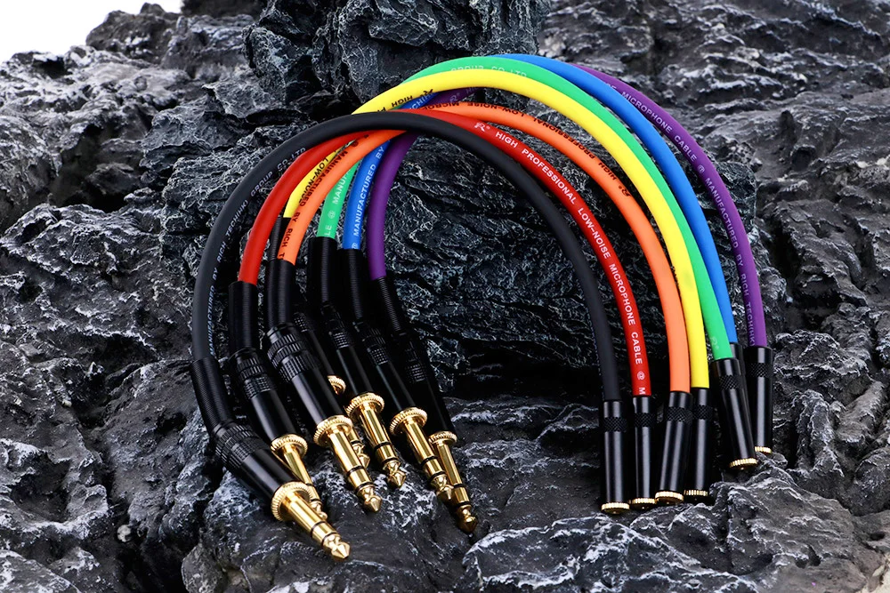 6,35mm bis 3,5mm Kopfhörer adapter kabel, 1/8 "Buchse zu vergoldetem Kontakt 1/4" Stereo-Stecker Audio-Verlängerung kabel – Detail 9