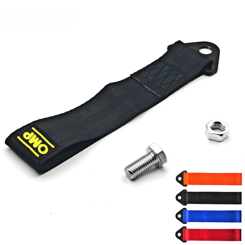 High-Strength Nylon Tow Strap Universal Car Racing Tow Ropes Auto Trailer Ropes Auto Trailer Bumper Towing Strap car tow cable,car towing rope