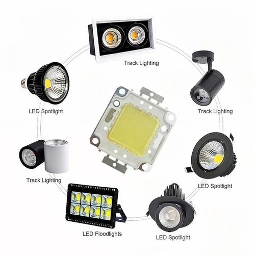 AvvRxx-LED 비드, 하이베이 투광 조명용 가로등, 10W 20W 30W 50W 100W 통합 고출력 Cob 24 x 40MIL 6500K 3500K 3