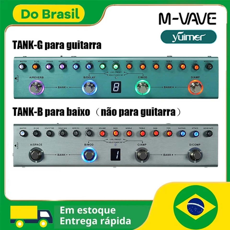 ギター M-VAVE TANK-G ギター M-VAVE TANK-G Amazon.com: M-VAVE TANK-G Multi-effects