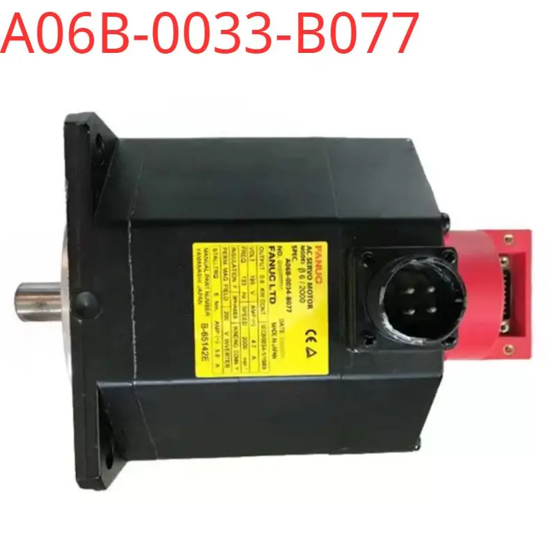 

A06B-0033-B077 б/у протестированный хороший Серводвигатель в хорошем состоянии