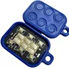 6 in 1 RFID Multiple Keyfob 125khz T5577 EM Writable IC 13.56Mhz M1k S50 UID changeable CUID Complex Keychain Tag Card 1