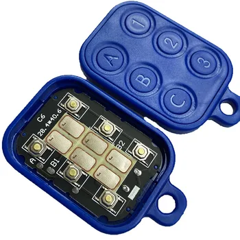 6 in 1 RFID Multiple Keyfob 125khz T5577 EM Writable IC 13.56Mhz M1k S50 UID changeable CUID Complex Keychain Tag Card 1