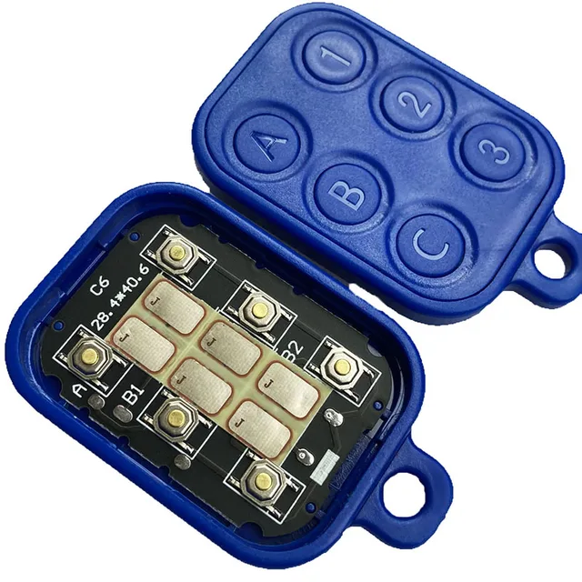 6 in 1 RFID Multiple Keyfob 125khz T5577 EM Writable IC 13.56Mhz M1k S50 UID changeable CUID Complex Keychain Tag Card 1