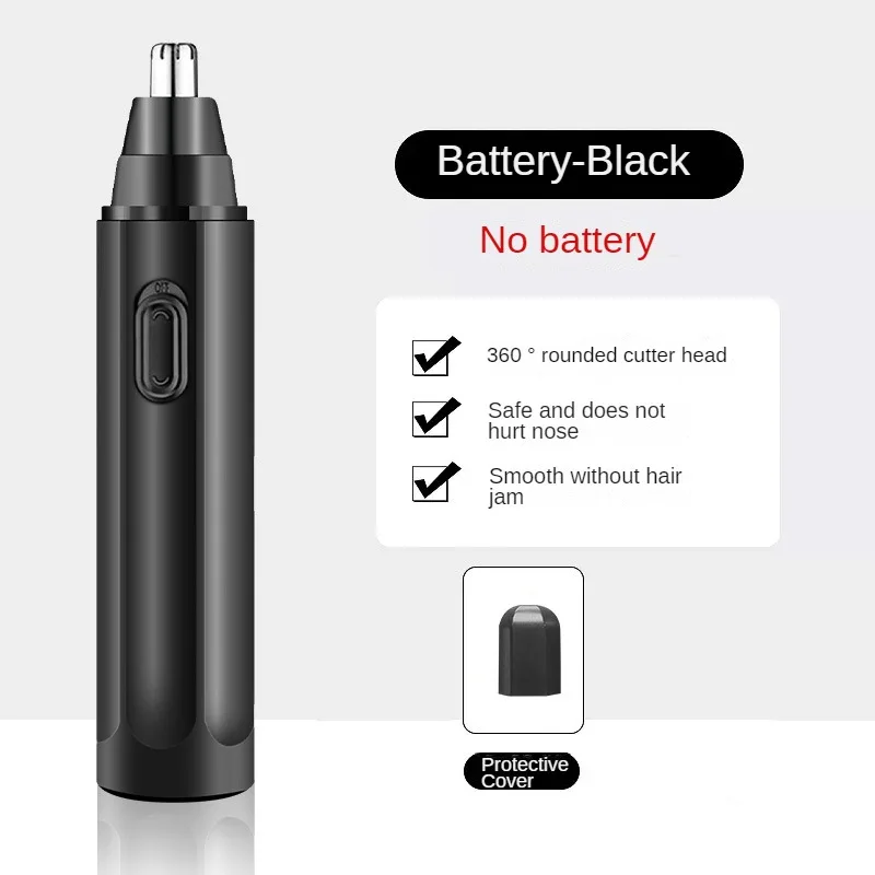 Electric Nose Trimmer for Men Usb Rechargeable Ear Trimmer for Men Women  Mini Portable Nose Hair Shaver Waterproof Safe Clean 5