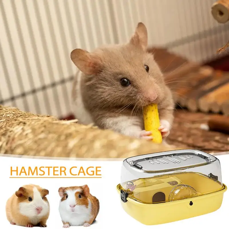 

Dwarf Hamster Cage Home For Mice 43x30x25cm Awesome Arcade Hamster Home Small Animals Breeding Box Durable portable Pet Supplies