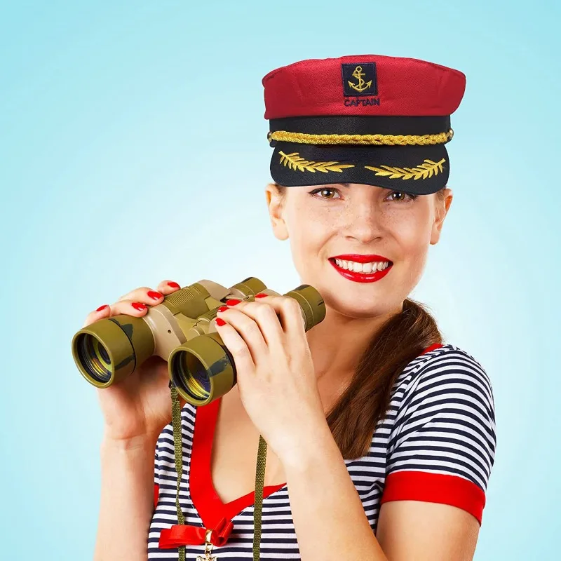 Cappello Da Costume Da Capano Marinaio Per Adulti - Foto 8