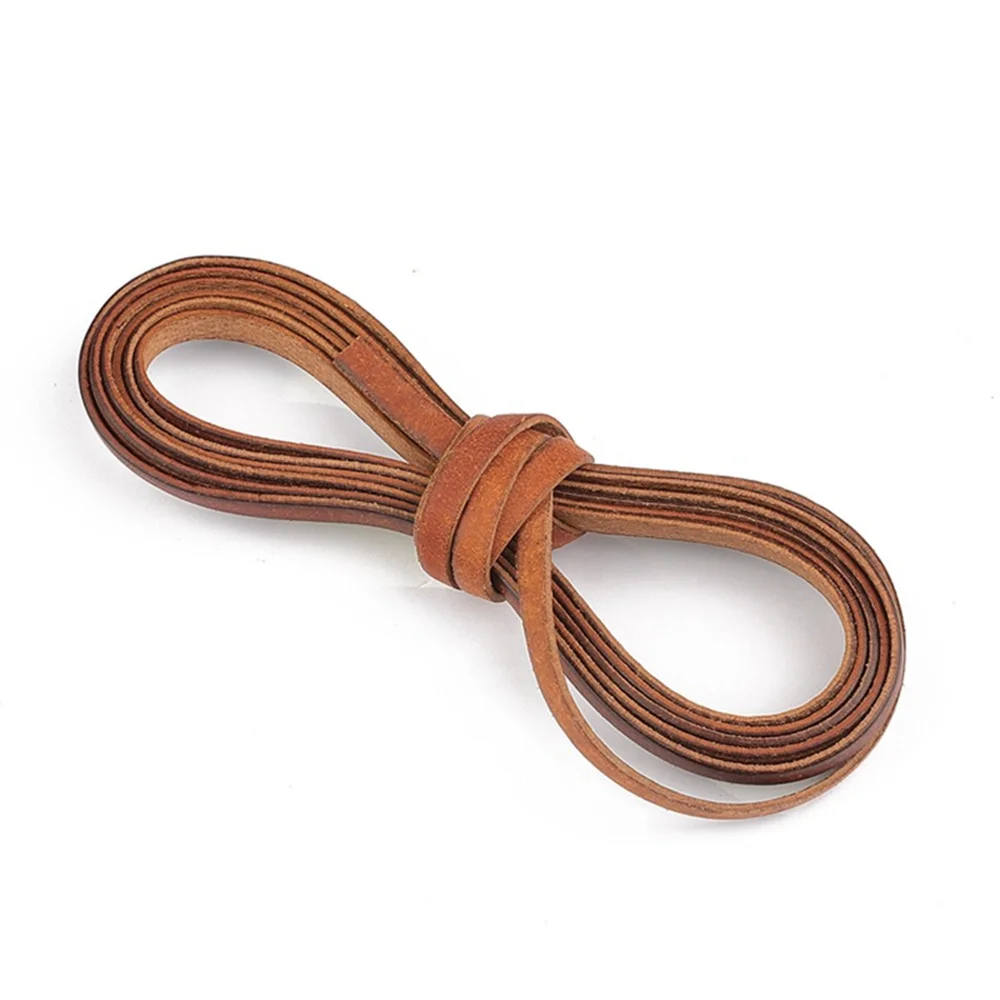Vintage Cowhide Leather Cord 2m