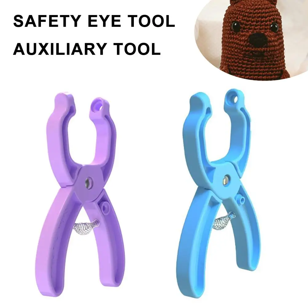 Safety Eye Tool For Attaching Safety Eye Plush Toy Assemble DIY Craft Crochet Making Accessories