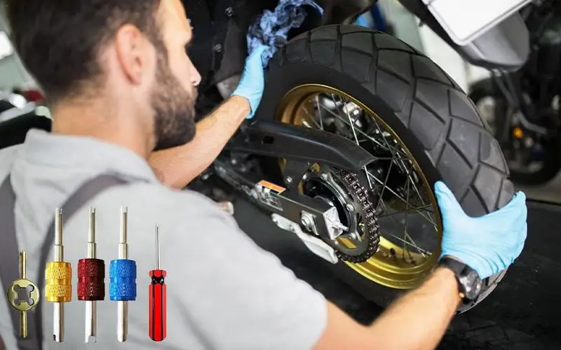 

Universal Tire Valve Core Wrench Spanner Removal Tool Tire Repair Tool Valve Core Screwdriver For Auto Tools Car Accesories