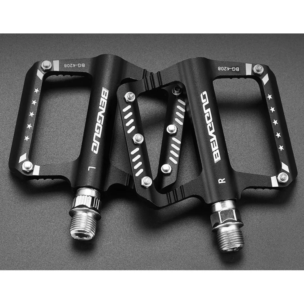 New bicycle aluminum alloy mountain road bike chrome molybdenum steel axis pedal riding equipment_voghion.com