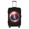 Custom Cute Captain America Luggage Cover Protector Dust Proof Travel Suitcase Covers 1