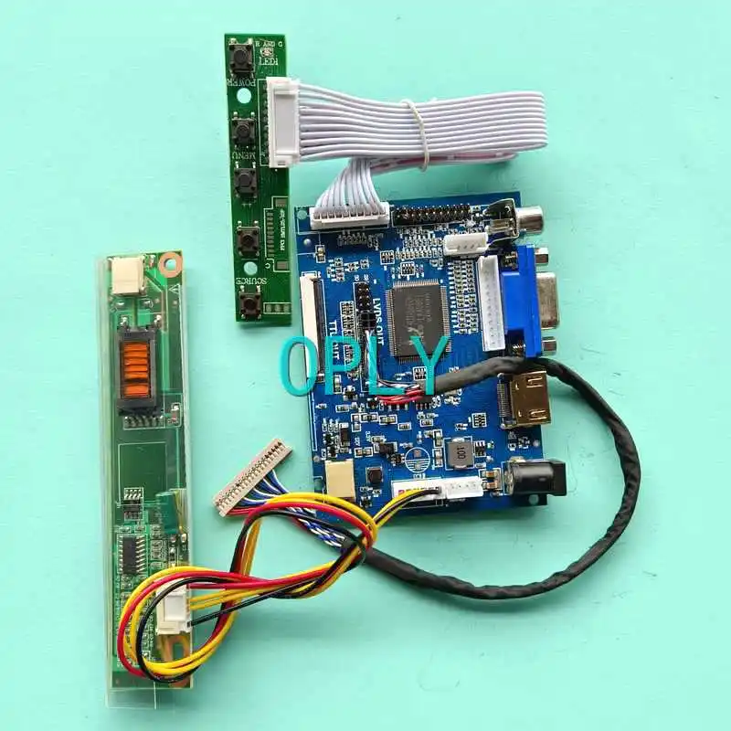 

Плата контроллера экрана ЖК-дисплея подходит для LT121SS LT121SU TM121SV HDMI-совместимый комплект AV VGA DIY 12,1 "1CCFL 20 контактов LVDS 800*600