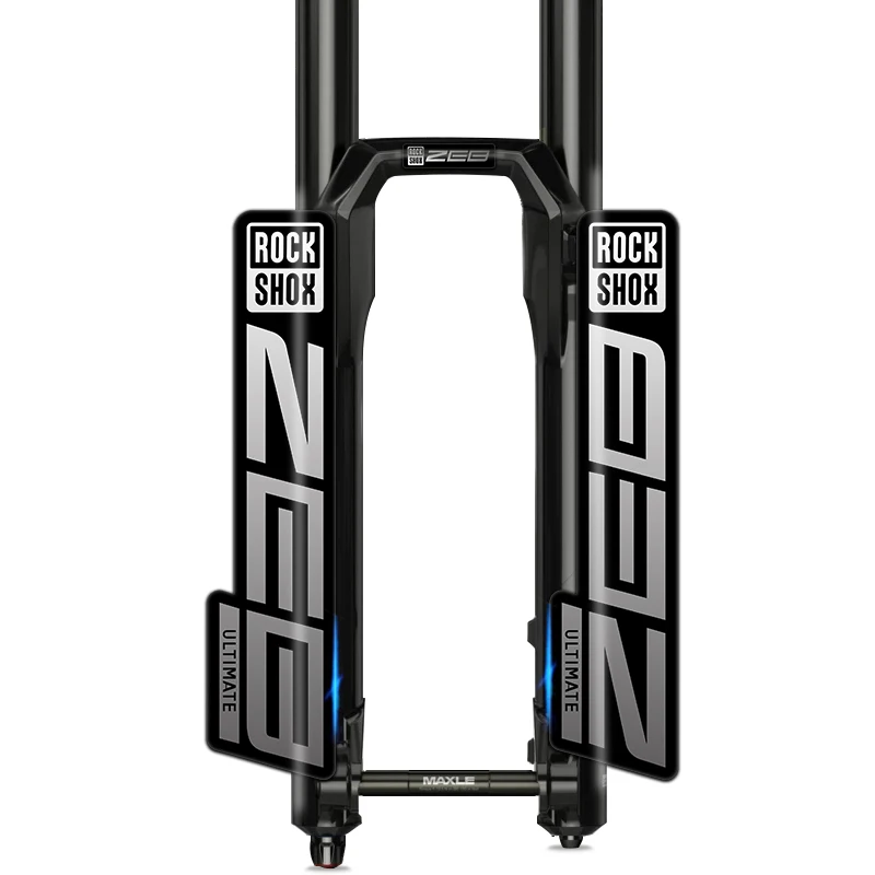 Rockshox ZEB adesivo forcella anteriore Mountain Road Bike forcella anteriore decalcomanie MTB adesivo decorativo impermeabile accessori ciclismo