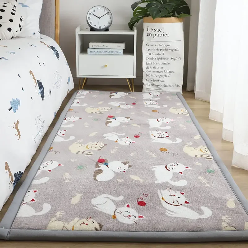 Cartoon Astronaut 2cm Thick Tatami Carpets baby Crawling Mat bedroom living room carpet bedside Kids Antiskid soft Play Area Rug 5