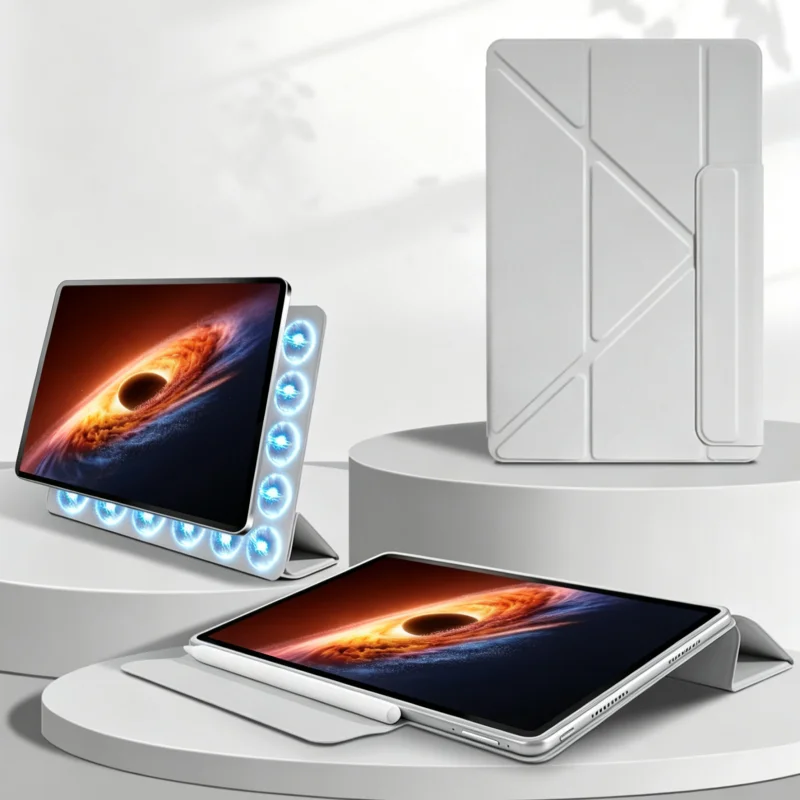 Ultra Slim Magnetic Detachable Tablet Cover