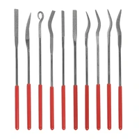 10Pcs 3x140mm Diamond Needle File Set Hand Tools For Fine Filing Polishing Metal Stone Glass Ceramic Wood Carving Craft 1